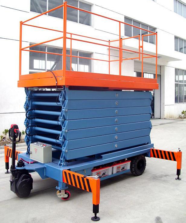 克孜勒苏助力行走剪叉式高空作业平台